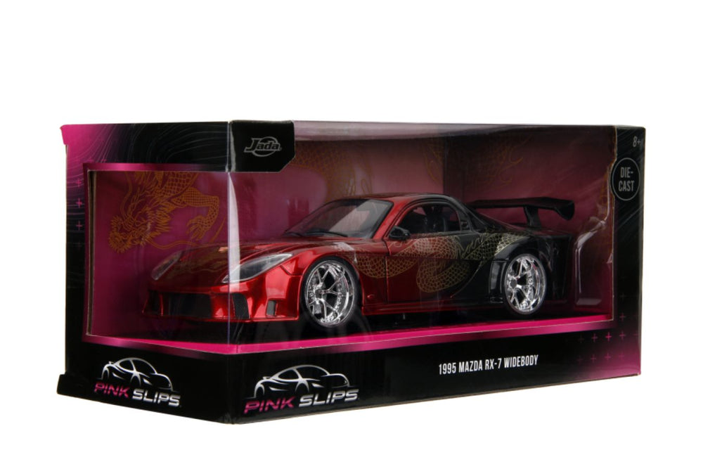 Image Pop Weasel - Image 10 of Pink Slips - 1995 Mazda RX7 Widebody 1:24 Scale Diecast Vehicle - Jada Toys - Diecast - Image - Pop Weasel