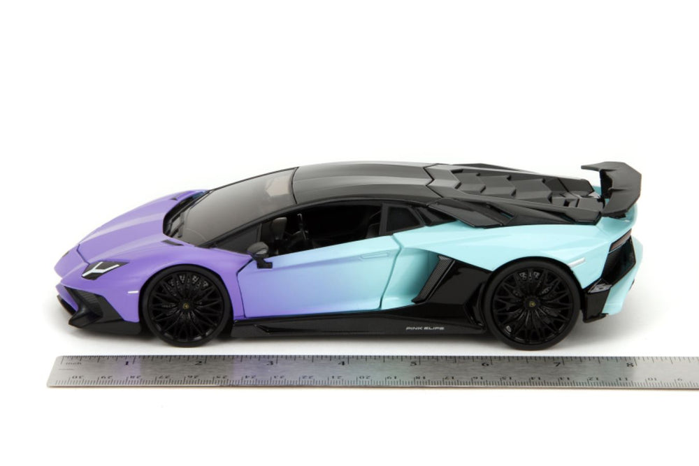 Image Pop Weasel - Image 9 of Pink Slips - Lamborghini Aventador 1:24 Scale Diecast Vehicle - Jada Toys - Diecast - Image - Pop Weasel