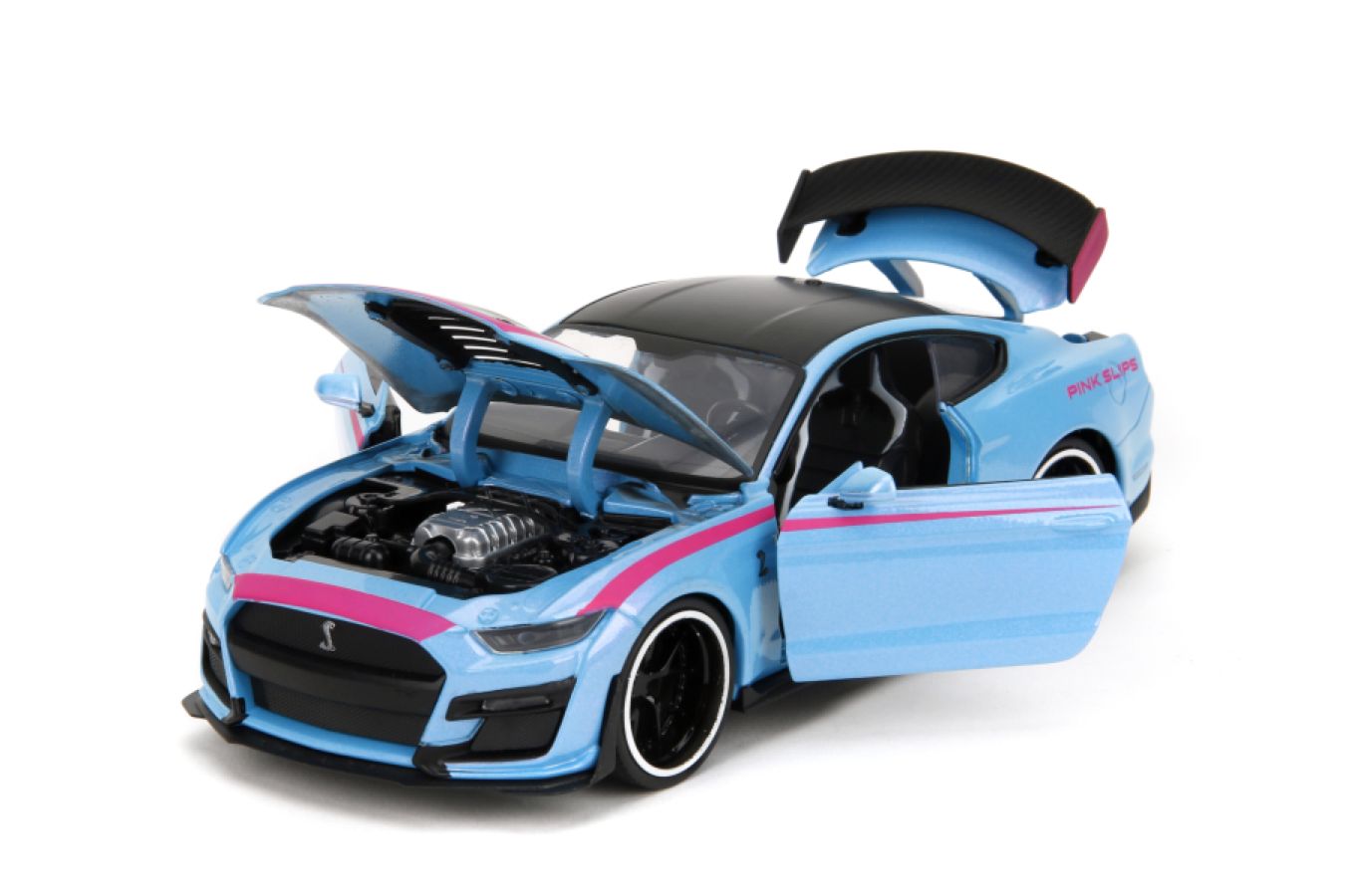 Image Pop Weasel - Image 6 of Pink Slips - 2020 Ford Mustang Shelby GT500 1:24 Scale Diecast Vehicle - Jada Toys