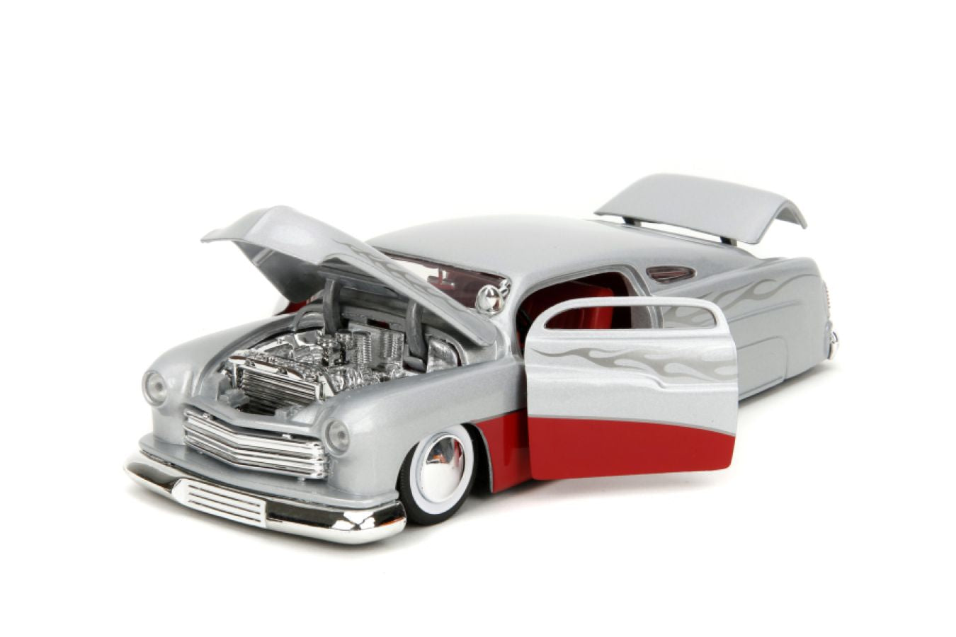 Image Pop Weasel - Image 6 of Big Time Muscle: Dark Horse - 1951 Mercury (W-203) 1:24 Scale Diecast Vehicle - Jada Toys