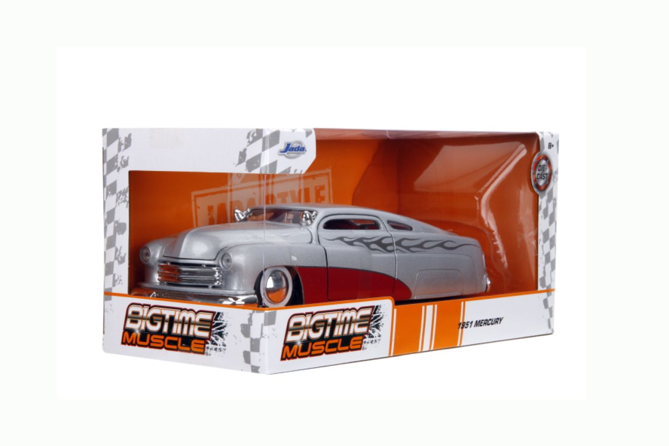 Image Pop Weasel - Image 8 of Big Time Muscle: Dark Horse - 1951 Mercury (W-203) 1:24 Scale Diecast Vehicle - Jada Toys