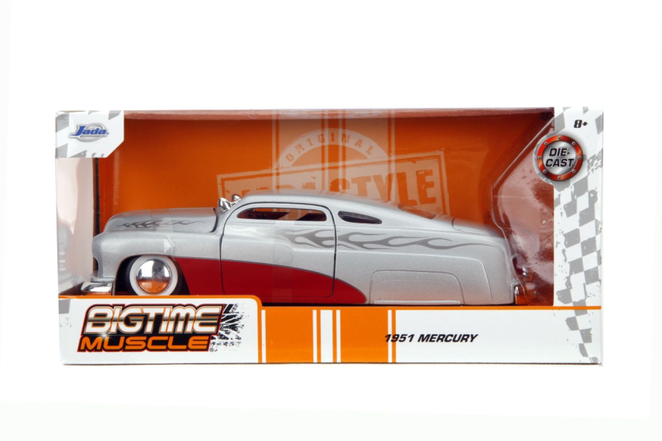 Image Pop Weasel - Image 9 of Big Time Muscle: Dark Horse - 1951 Mercury (W-203) 1:24 Scale Diecast Vehicle - Jada Toys