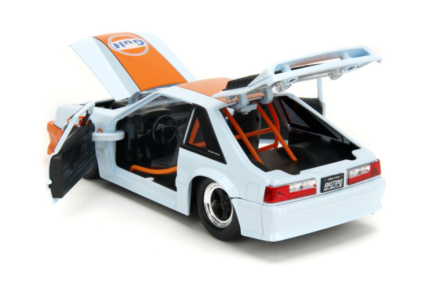 Image Pop Weasel - Image 6 of Big Time Muscle - 1989 Ford Mustang Shelby GT 1:24 Scale Diecast Vehicle - Jada Toys