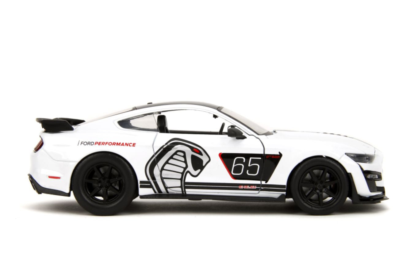 Image Pop Weasel - Image 4 of Big Time Muscle: Dark Horse - 2020 Ford Mustang Shelby GT500 1:24 Scale Diecast Vehicle - Jada Toys