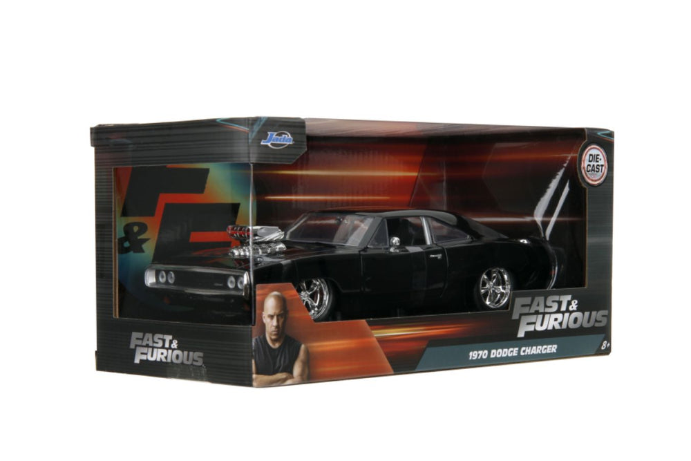 Image Pop Weasel - Image 8 of Fast & Furious - 1970 Dodge Charger 1:24 Scale Diecast Vehicle - Jada Toys - Diecast - Image - Pop Weasel