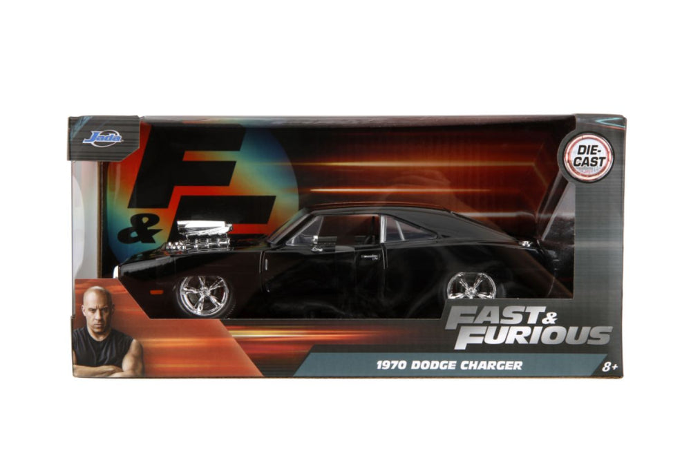 Image Pop Weasel - Image 9 of Fast & Furious - 1970 Dodge Charger 1:24 Scale Diecast Vehicle - Jada Toys - Diecast - Image - Pop Weasel