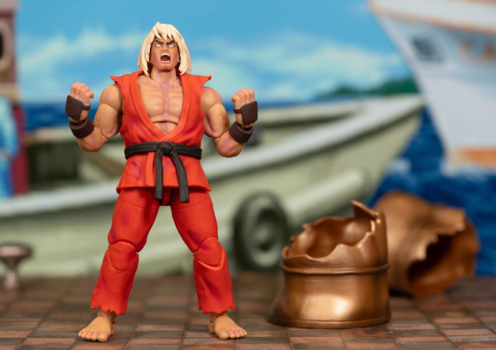 Image Pop Weasel - Image 7 of Street Fighter - Violent Ken Deluxe 6\" Figure - Jada Toys - Action Figure - Image - Pop Weasel