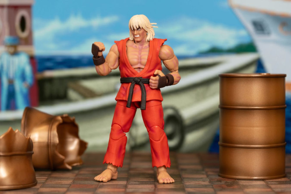 Image Pop Weasel - Image 8 of Street Fighter - Violent Ken Deluxe 6\" Figure - Jada Toys - Action Figure - Image - Pop Weasel