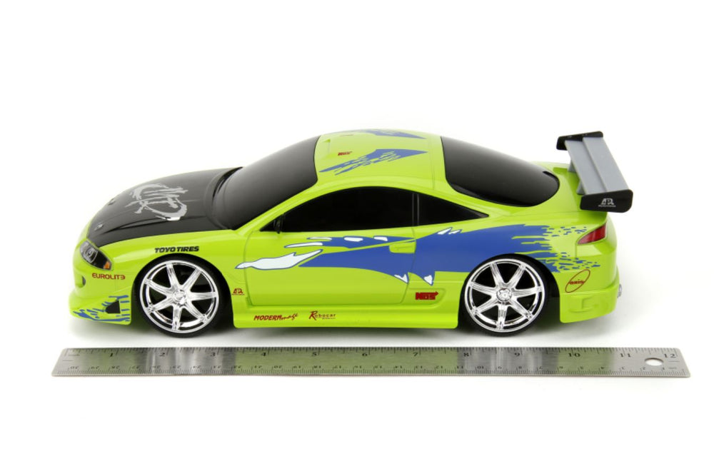 Image Pop Weasel - Image 7 of Fast and Furious - 1995 Mitsubishi Eclipse 1:16 Scale Remote Control Car - Jada Toys -  - Image - Pop Weasel