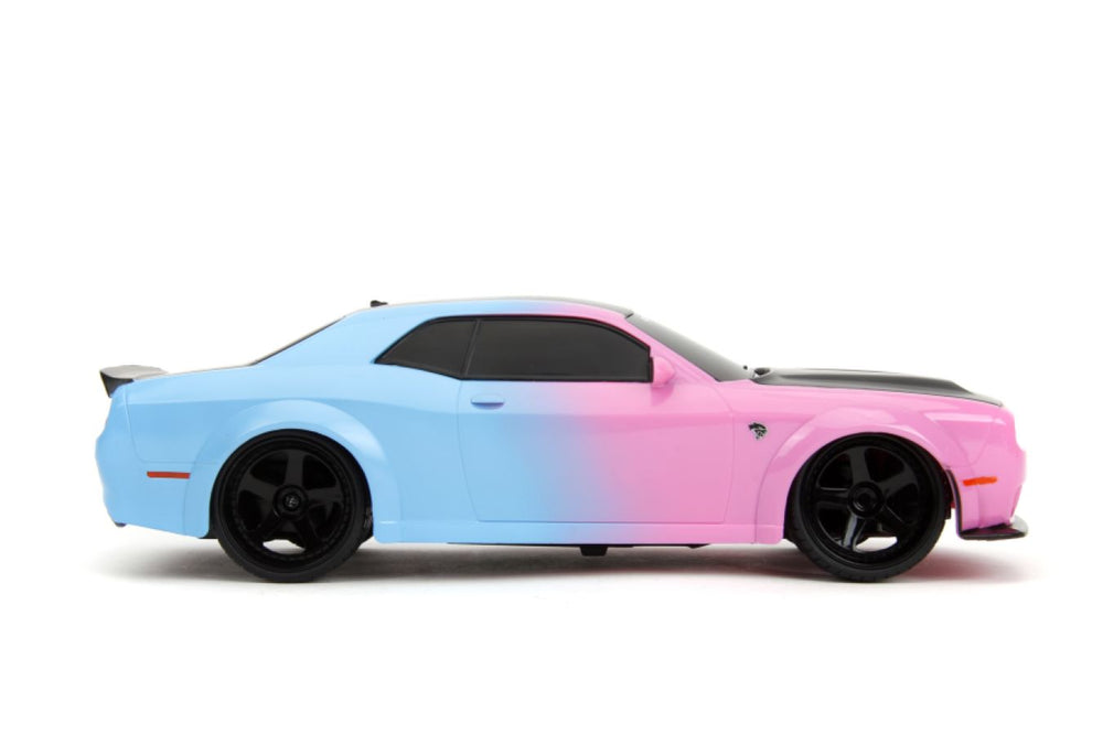 Image Pop Weasel - Image 5 of Pink Slips - 2019 Dodge Challenger SRT Hellcat 1:16 Scale Remote Control Car - Jada Toys - Remote Control Car - Image - Pop Weasel