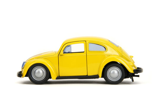 Image Pop Weasel - Image 2 of Transformers - G1 Bumblebee VW Beetle 1:32 Scale Diecast Vehicle - Jada Toys