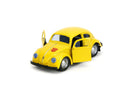 Image Pop Weasel - Image 6 of Transformers - G1 Bumblebee VW Beetle 1:32 Scale Diecast Vehicle - Jada Toys