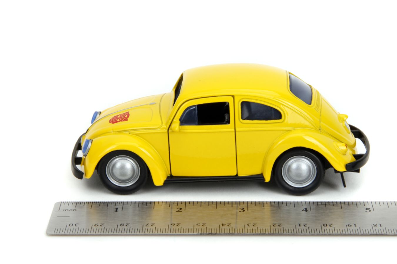 Image Pop Weasel - Image 7 of Transformers - G1 Bumblebee VW Beetle 1:32 Scale Diecast Vehicle - Jada Toys