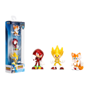 Sonic the Hedgehog - 2.5" Metalfigs Diecast 3-Pack - Jada Toys
