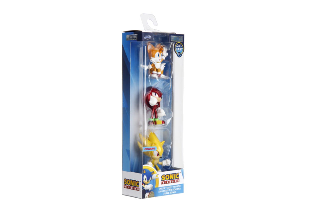 Image Pop Weasel - Image 7 of Sonic the Hedgehog - 2.5\" Metalfigs Diecast 3-Pack - Jada Toys - Diecast - Image - Pop Weasel