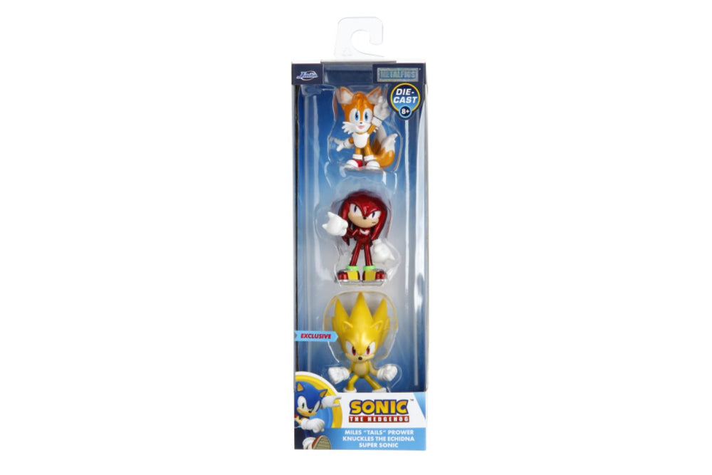 Image Pop Weasel - Image 8 of Sonic the Hedgehog - 2.5\" Metalfigs Diecast 3-Pack - Jada Toys - Diecast - Image - Pop Weasel