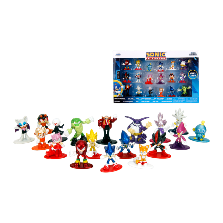 Sonic the Hedgehog - Nano MetalFig 18-Pack - Jada Toys -  - Image - Pop Weasel