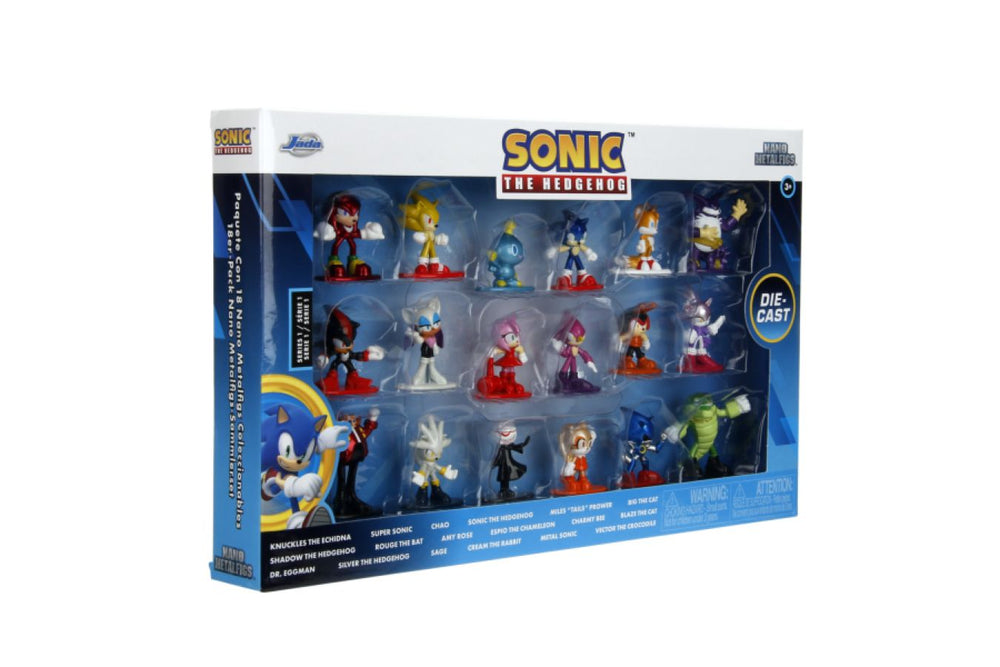 Image Pop Weasel - Image 9 of Sonic the Hedgehog - Nano MetalFig 18-Pack - Jada Toys -  - Image - Pop Weasel