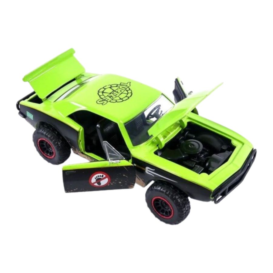 Image Pop Weasel - Image 4 of Teenage Mutant Ninja Turtles - 1967 Chevy Camaro Offroad 1:32 Scale Diecast Vehicle - Jada Toys