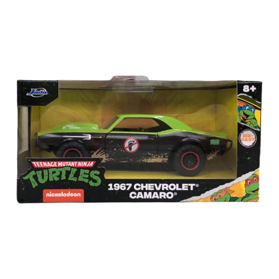 Image Pop Weasel - Image 6 of Teenage Mutant Ninja Turtles - 1967 Chevy Camaro Offroad 1:32 Scale Diecast Vehicle - Jada Toys - Diecast - Image - Pop Weasel