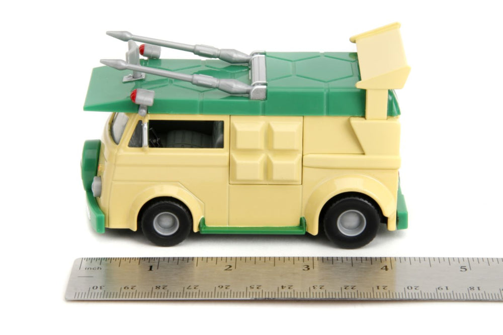 Image Pop Weasel - Image 7 of Teenage Mutant Ninja Turtles - VW Party Bus 1:32 Scale Diecast Vehicle - Jada Toys - Diecast - Image - Pop Weasel