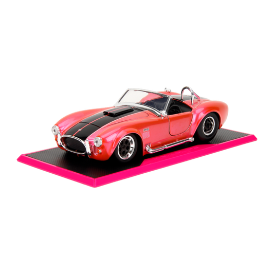 Pop Weasel Image of Pink Slips - 1965 Shelby Cobra 427 S/C 1:24 Scale Die-cast Vehicle - Jada Toys