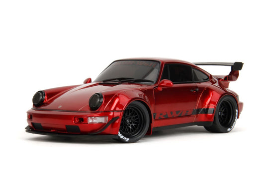 Image Pop Weasel - Image 2 of Pink Slips - Porsche RWB 964 1:18 Scale Diecast Vehicle. - Jada Toys