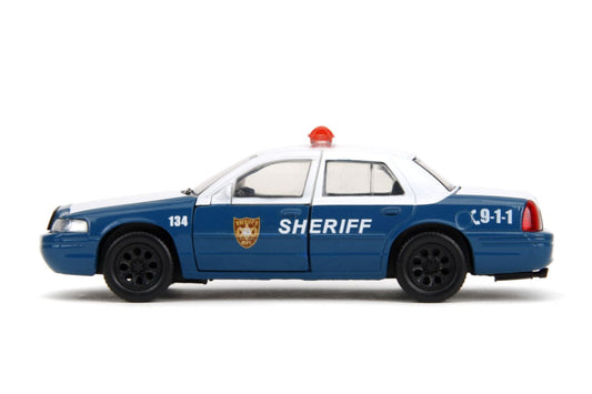 Image Pop Weasel - Image 2 of Walking Dead - Rick&#039;s Police Car 1:32 Scale Diecast Vehicle - Jada Toys