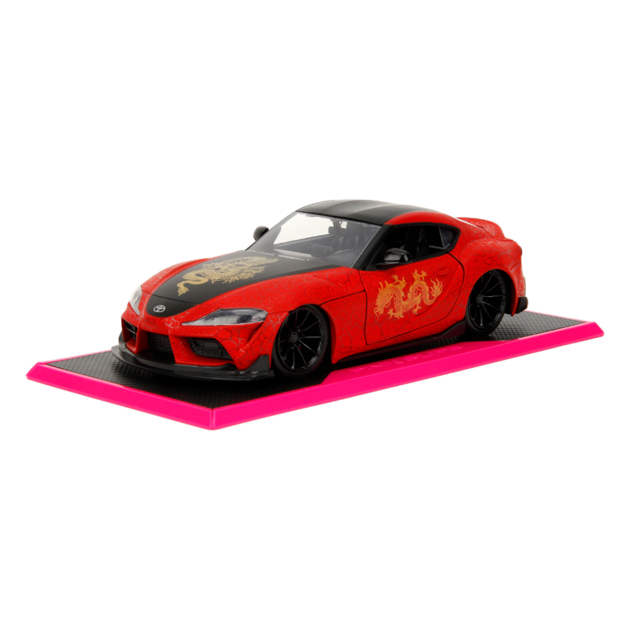 Pink Slips - 2020 Toyota Supra (Year Of The Dragon) 1:24 Scale Diecast Vehicle - Jada Toys - Diecast - Image - Pop Weasel