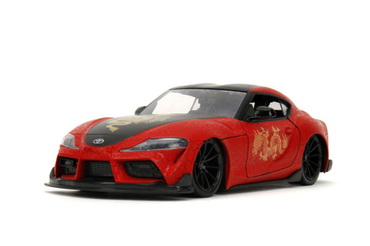 Image Pop Weasel - Image 2 of Pink Slips - 2020 Toyota Supra (Year Of The Dragon) 1:24 Scale Diecast Vehicle - Jada Toys