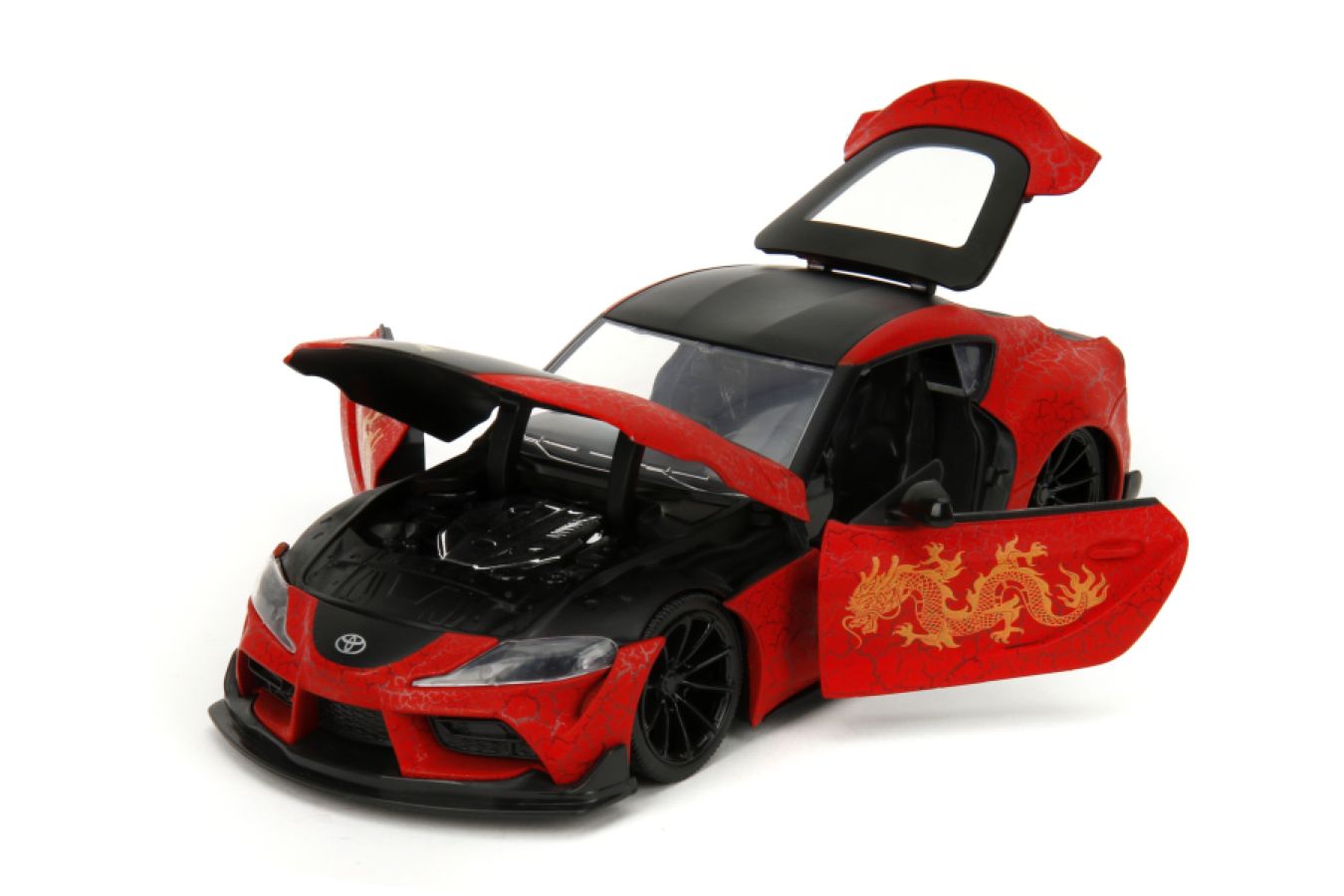 Image Pop Weasel - Image 7 of Pink Slips - 2020 Toyota Supra (Year Of The Dragon) 1:24 Scale Diecast Vehicle - Jada Toys