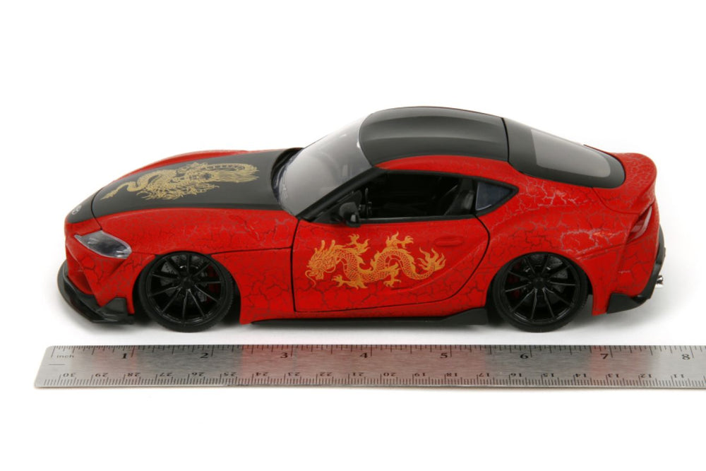 Image Pop Weasel - Image 9 of Pink Slips - 2020 Toyota Supra (Year Of The Dragon) 1:24 Scale Diecast Vehicle - Jada Toys - Diecast - Image - Pop Weasel