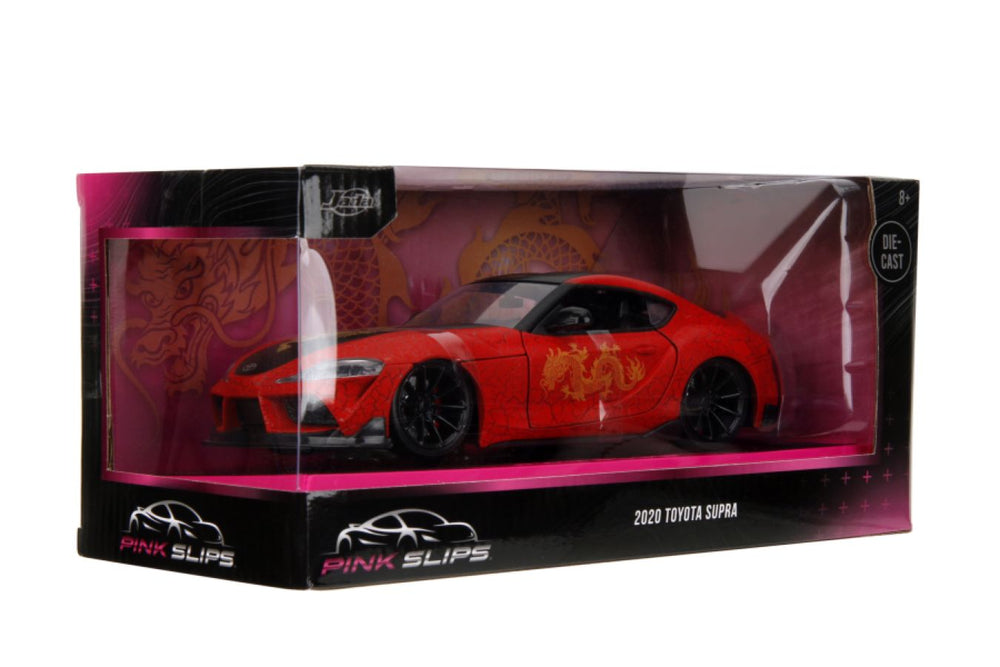 Image Pop Weasel - Image 10 of Pink Slips - 2020 Toyota Supra (Year Of The Dragon) 1:24 Scale Diecast Vehicle - Jada Toys - Diecast - Image - Pop Weasel