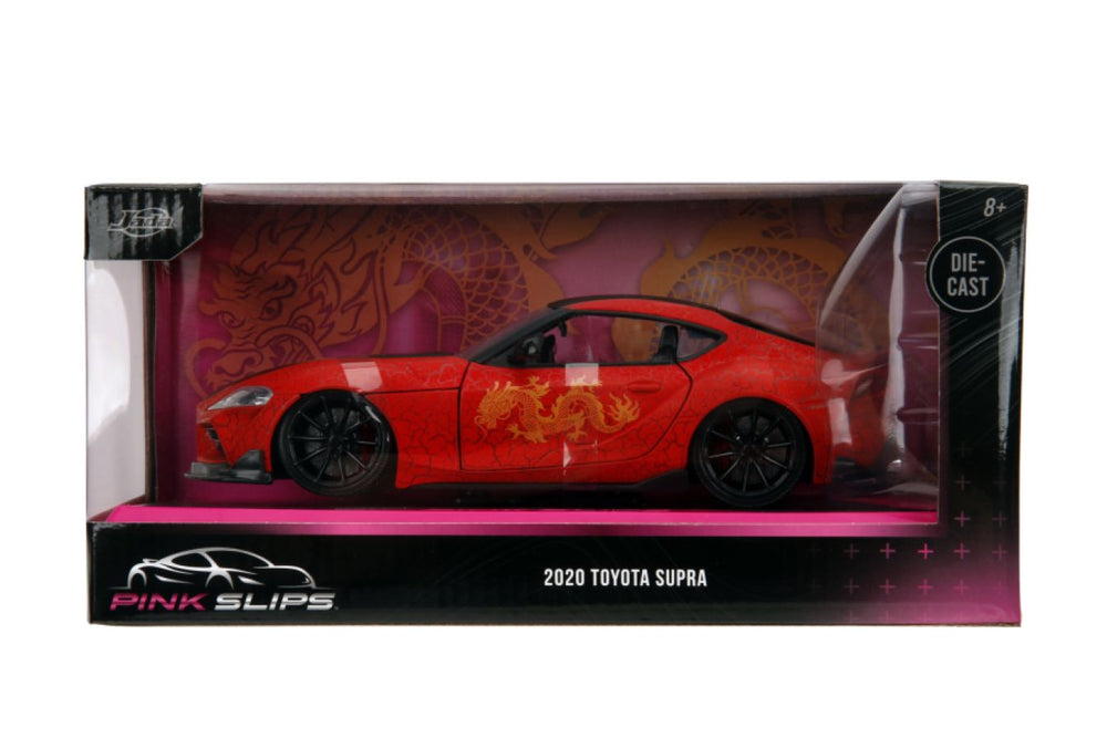 Image Pop Weasel - Image 11 of Pink Slips - 2020 Toyota Supra (Year Of The Dragon) 1:24 Scale Diecast Vehicle - Jada Toys - Diecast - Image - Pop Weasel