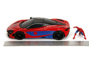 Image Pop Weasel - Image 10 of Hollywood Rides - Spider-Man with McLaren 720S 1:24 Scale Diecast Vehicle Set - Jada Toys