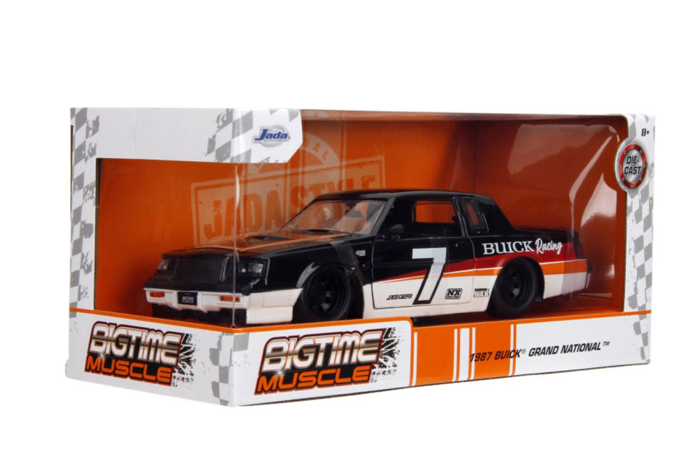 Image Pop Weasel - Image 8 of Big Time Muscle: Dark Horse - 1987 Buik Grand National1:24 Scale Diecast Vehicle - Jada Toys - Diecast - Image - Pop Weasel