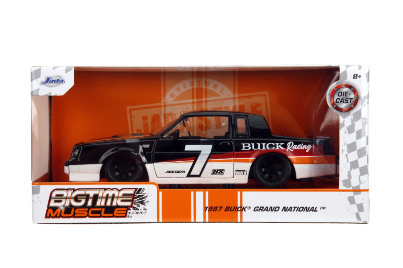 Image Pop Weasel - Image 9 of Big Time Muscle: Dark Horse - 1987 Buik Grand National1:24 Scale Diecast Vehicle - Jada Toys