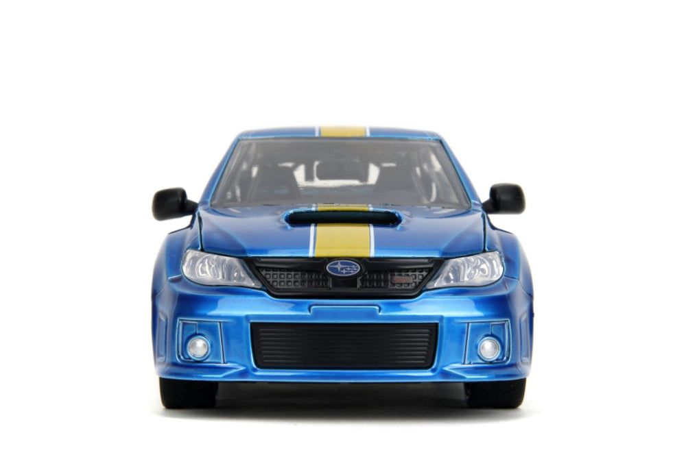 Image Pop Weasel - Image 6 of Sonic  - Subaru STI with Sonic Figure 1:24 Scale Diecast Vehicle - Jada Toys - Diecast - Image - Pop Weasel