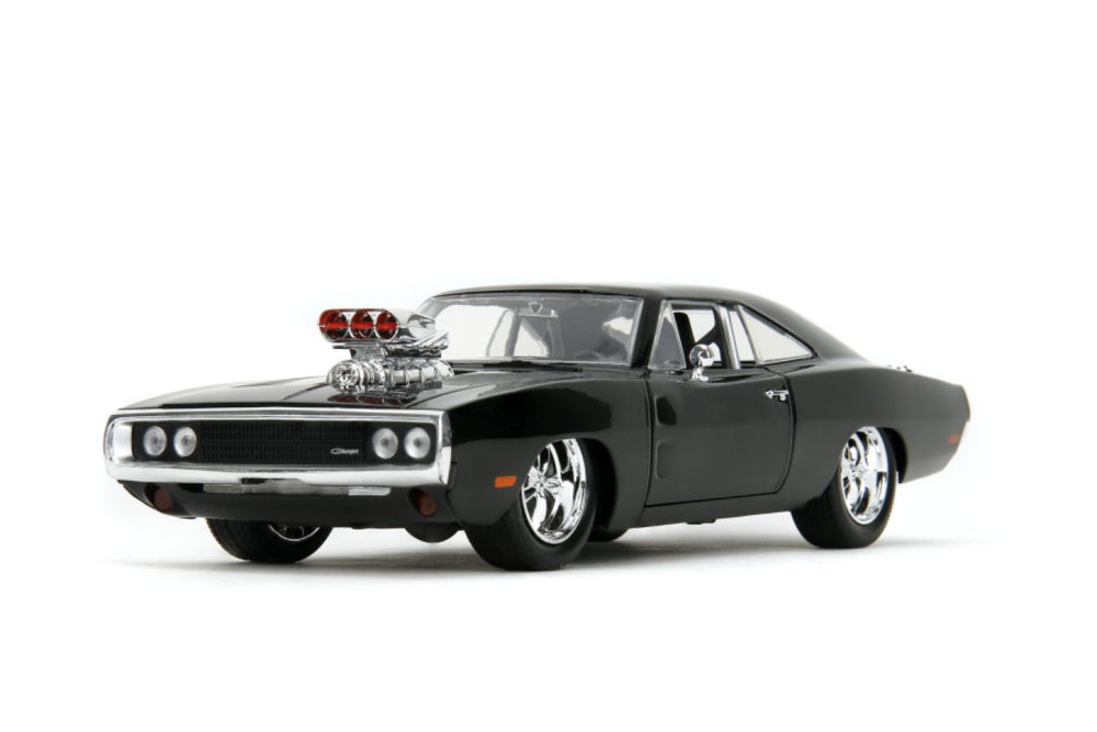 Image Pop Weasel - Image 2 of Hollywood Rides - 1970 Dodge Charger w/Dom Toretto 1:24 Diecast Set - Jada Toys - Diecast - Image - Pop Weasel