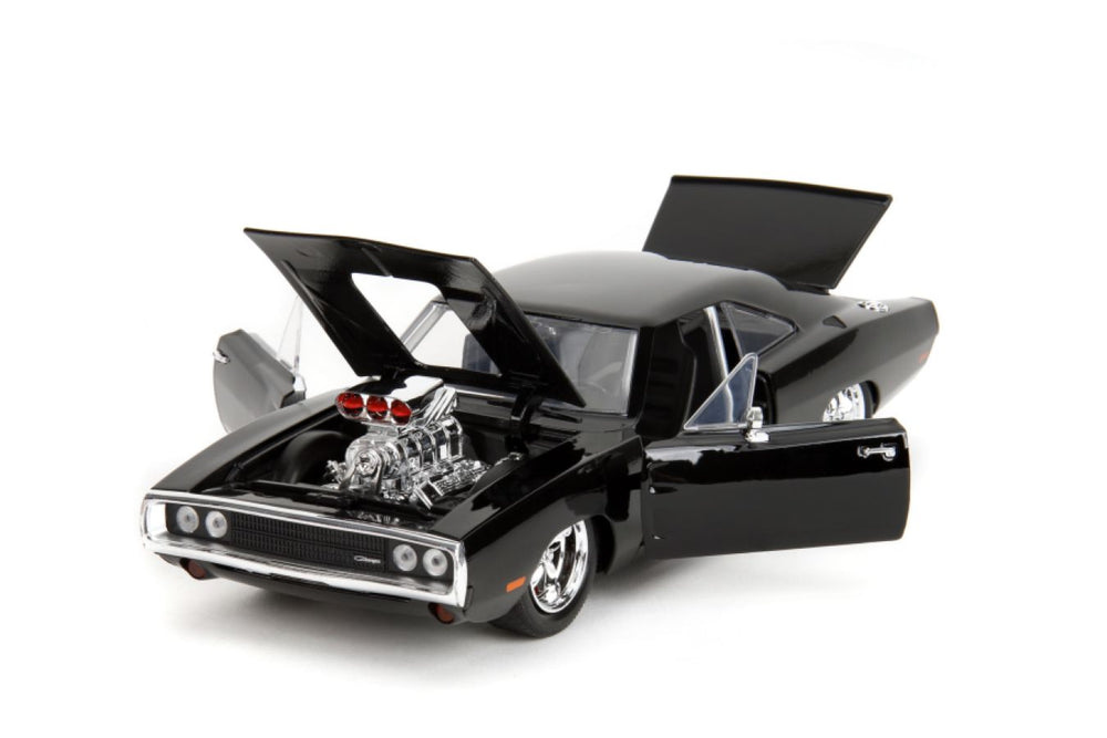 Image Pop Weasel - Image 7 of Hollywood Rides - 1970 Dodge Charger w/Dom Toretto 1:24 Diecast Set - Jada Toys - Diecast - Image - Pop Weasel