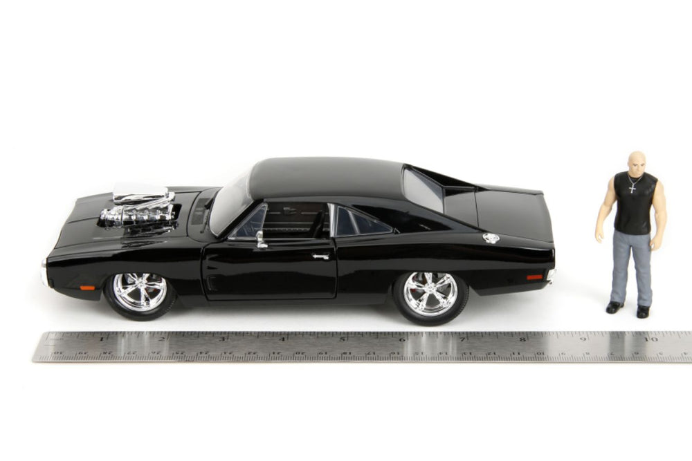 Image Pop Weasel - Image 8 of Hollywood Rides - 1970 Dodge Charger w/Dom Toretto 1:24 Diecast Set - Jada Toys - Diecast - Image - Pop Weasel