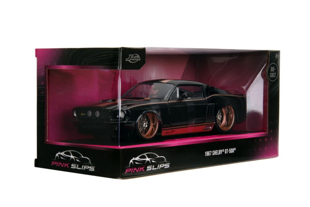 Image Pop Weasel - Image 8 of Pink Slips - 1967 Ford Mustang Shelby GT500 1:24 Scale Diecast Vehicle - Jada toys - Diecast - Image - Pop Weasel