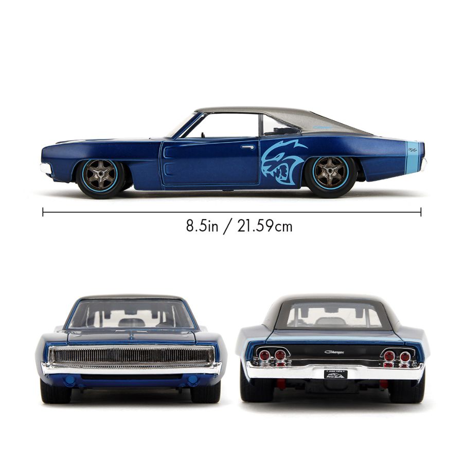 Image Pop Weasel - Image 9 of Pink Slips - 1970 Dodge Charger 1:24 Scale Diecast Vehicle - Jada Toys - Diecast - Image - Pop Weasel