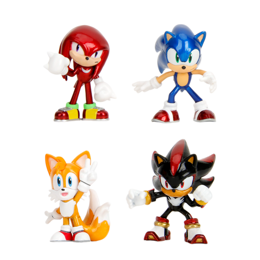 Sonic the Hedgehog - 2.5" MetalFig Assortment (Display of 12) - Jada Toys