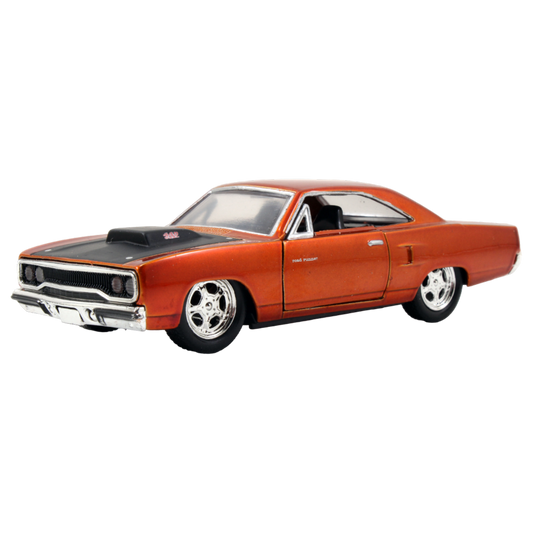 Pop Weasel Image of Fast and Furious - 1970 Plymouth Road Runner 1:32 Hollywood Ride - Jada Toys