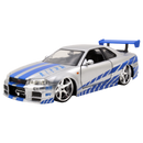 Fast and Furious - '02 Nissan Skyline GT-R 1:24 Scale Hollywood Ride - Jada Toys