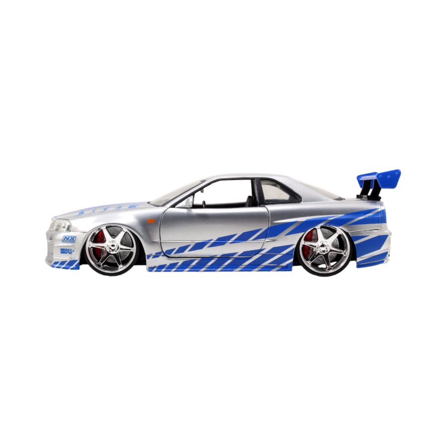 Image Pop Weasel - Image 2 of Fast and Furious - '02 Nissan Skyline GT-R 1:24 Scale Hollywood Ride - Jada Toys - Die-Cast - Image - Pop Weasel