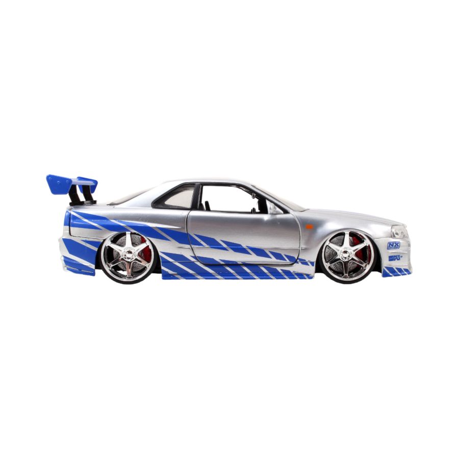 Image Pop Weasel - Image 3 of Fast and Furious - '02 Nissan Skyline GT-R 1:24 Scale Hollywood Ride - Jada Toys - Die-Cast - Image - Pop Weasel