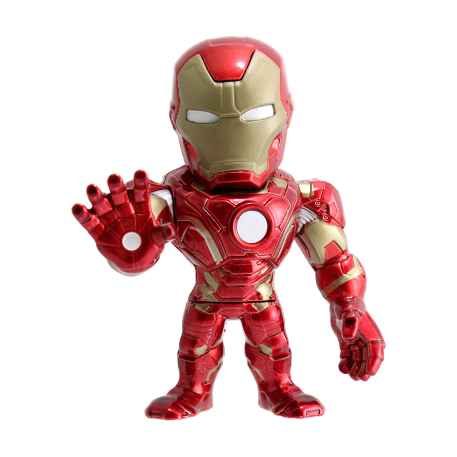 Pop Weasel Image of Captain America 3: Civil War - Iron Man 4" Metals Wave 1 - Jada Toys - Die Cast - Image - Pop Weasel