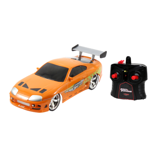 Fast & Furious - 1995 Toyota Supra 1:16 Scale Remote Control Car - Jada Toys